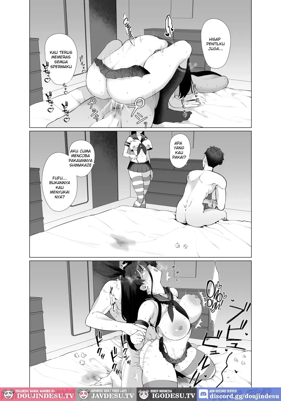 Watashi ga Kowareta Hi ~Chokai ga Teitoku to Ninshin suru made Kakurete Kossori Uwaki Koubi Shimakuru Hanashi~: Chapter chapter-1 - Page 40