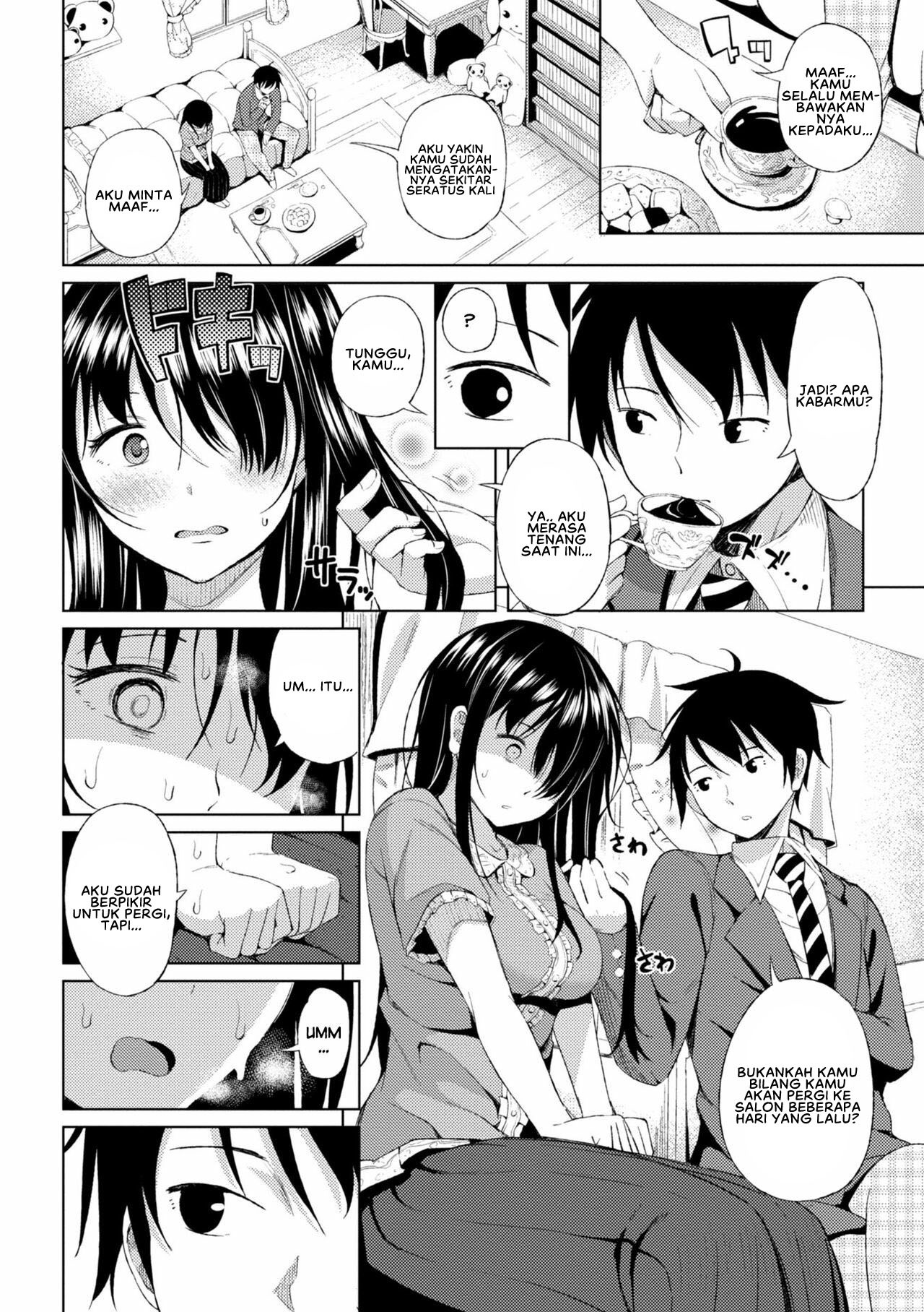 Watashi no Torokeru Shikyuu ni Hatsu Kiss Shite: Chapter chapter-3 - Page 4