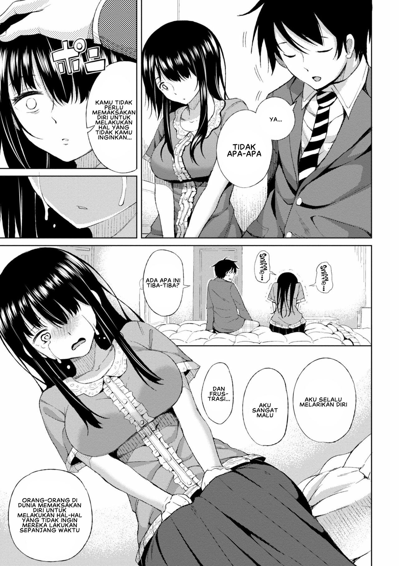 Watashi no Torokeru Shikyuu ni Hatsu Kiss Shite: Chapter chapter-3 - Page 5