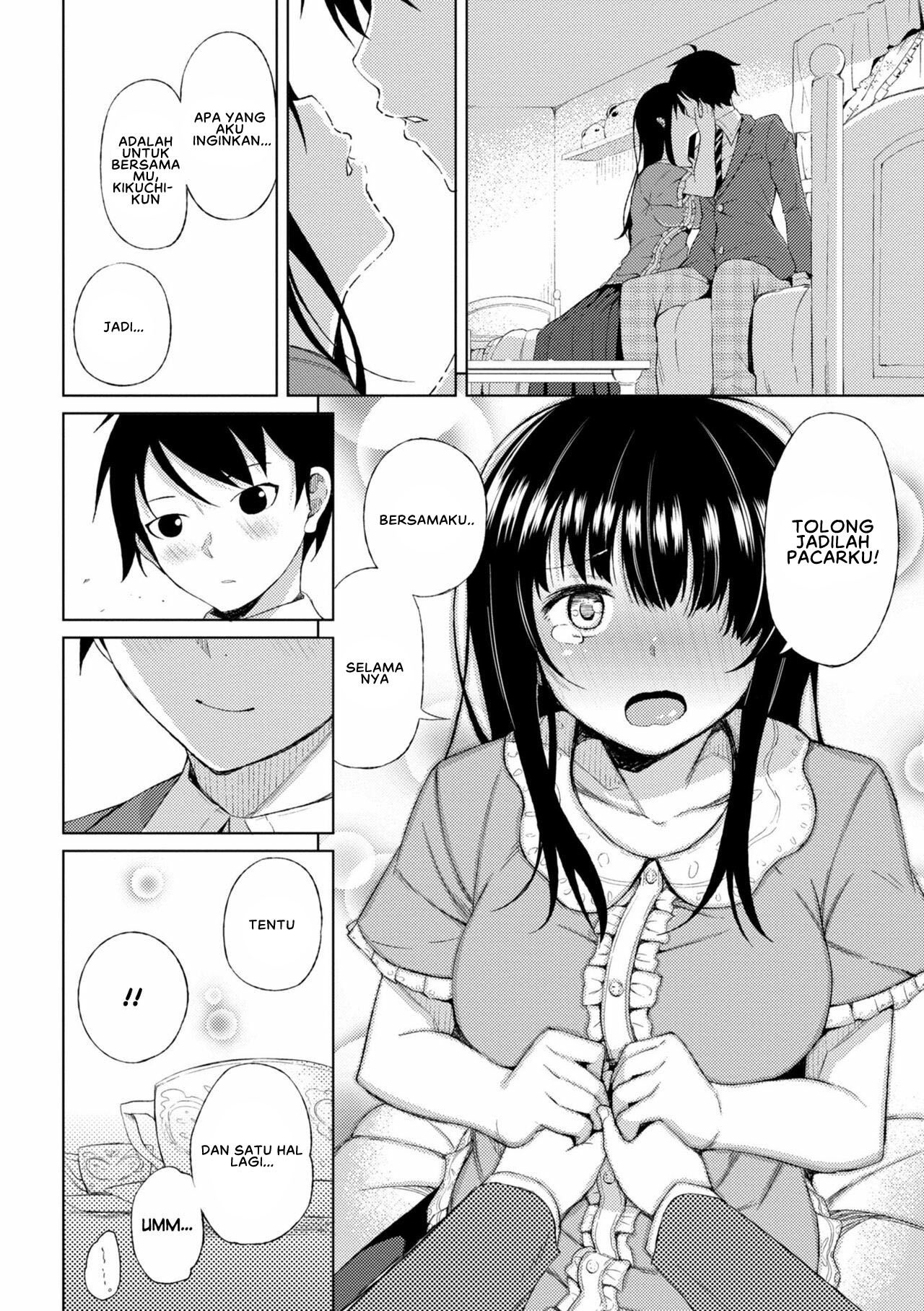 Watashi no Torokeru Shikyuu ni Hatsu Kiss Shite: Chapter chapter-3 - Page 8