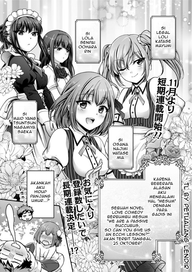 We are a passive succubus, so can you give us an ecchi lesson?: Chapter chapter-0 - Page 19