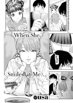 When She Smiled at Me…