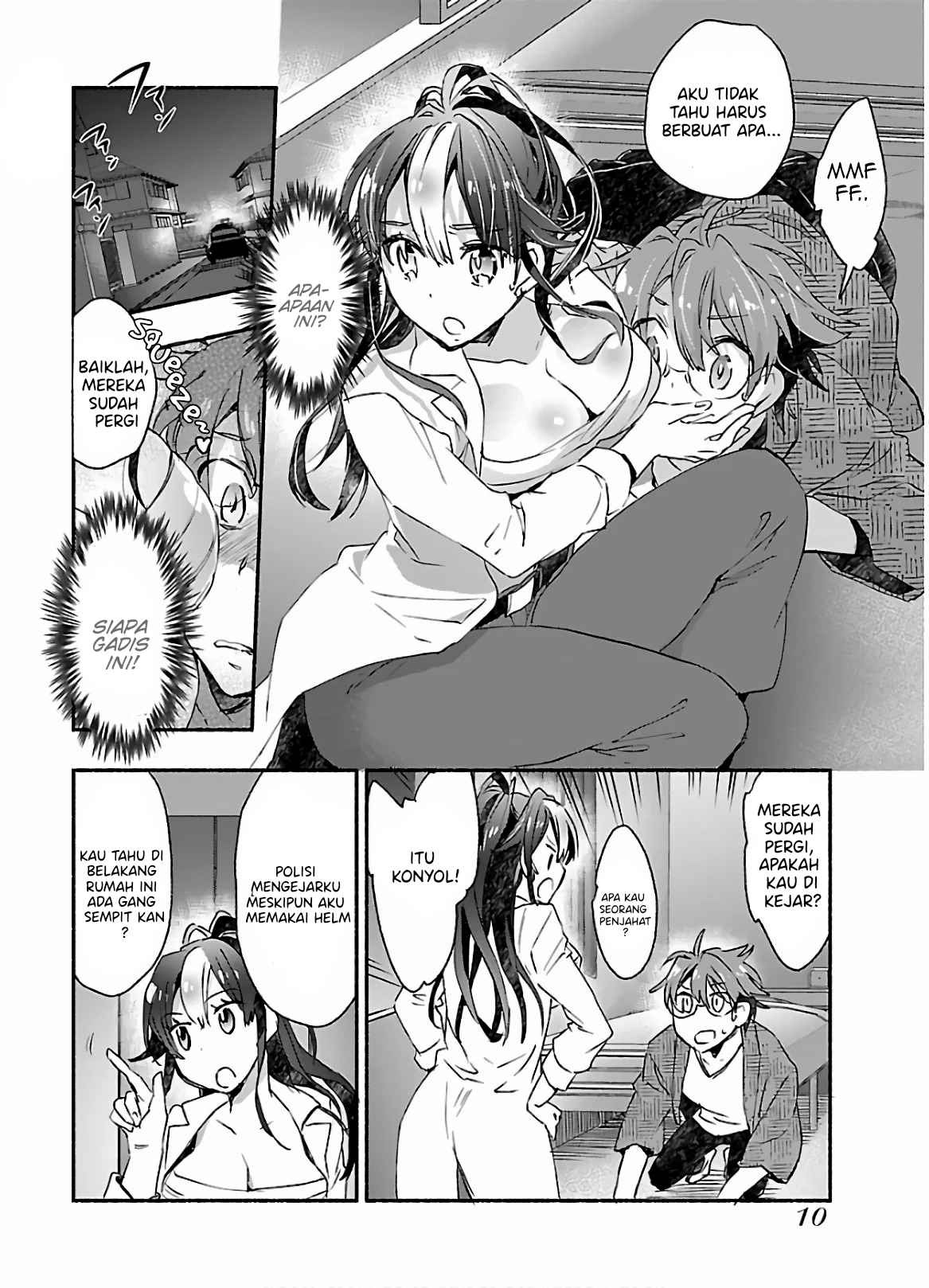 Yankee Musume ni Natsukarete Kotoshi mo Juken ni Shippai Shisou Desu: Chapter chapter-1 - Page 10