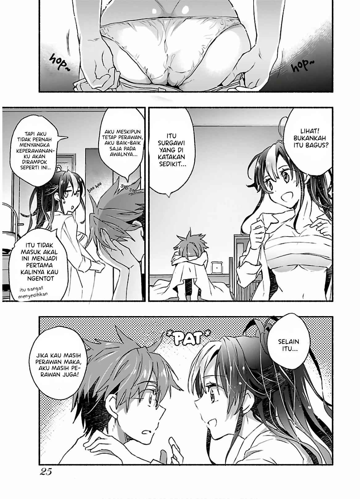Yankee Musume ni Natsukarete Kotoshi mo Juken ni Shippai Shisou Desu: Chapter chapter-1 - Page 25
