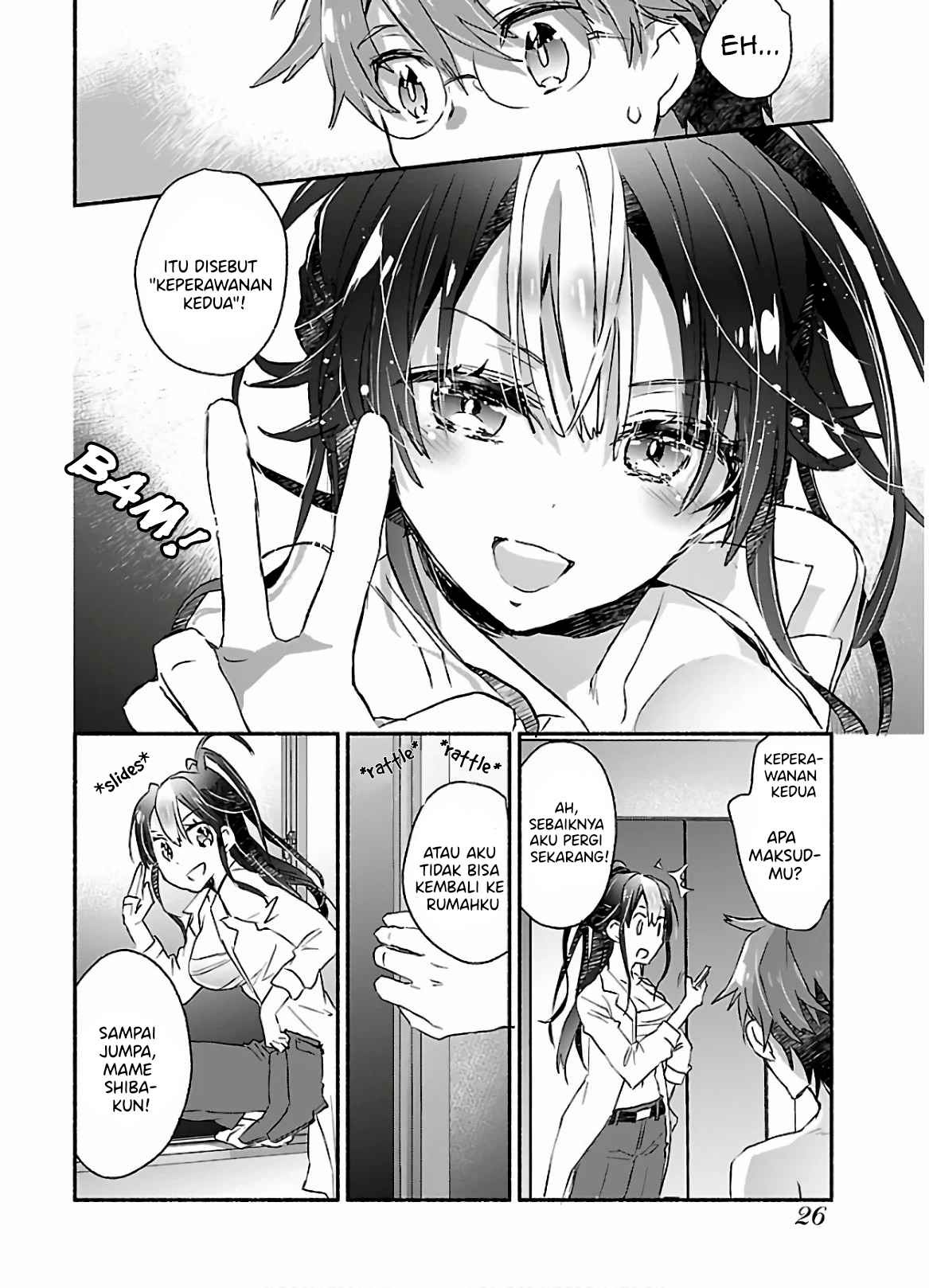 Yankee Musume ni Natsukarete Kotoshi mo Juken ni Shippai Shisou Desu: Chapter chapter-1 - Page 26