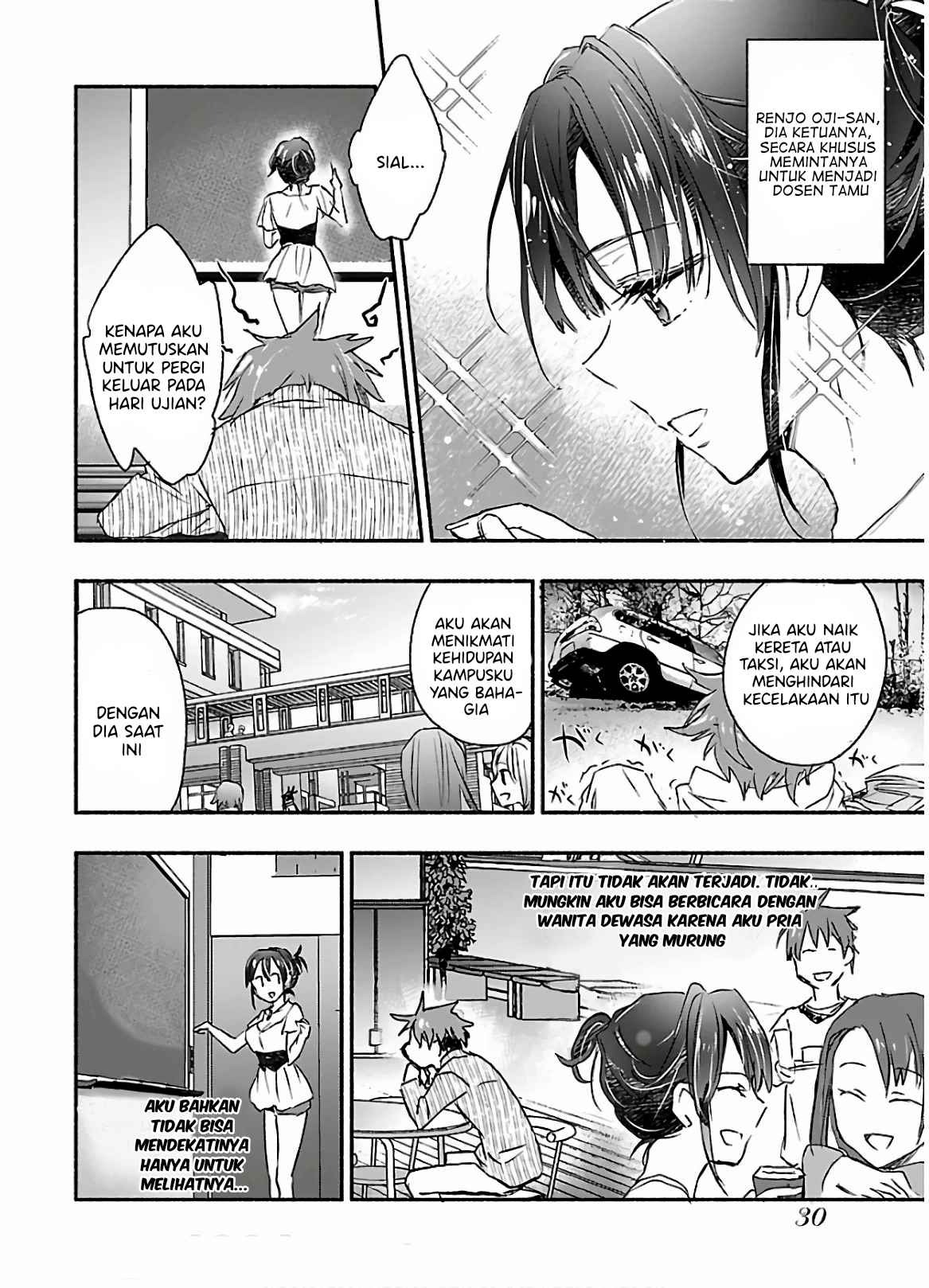Yankee Musume ni Natsukarete Kotoshi mo Juken ni Shippai Shisou Desu: Chapter chapter-1 - Page 30