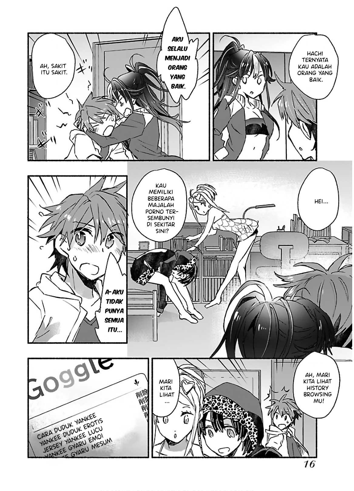 Yankee Musume ni Natsukarete Kotoshi mo Juken ni Shippai Shisou Desu: Chapter chapter-6 - Page 18
