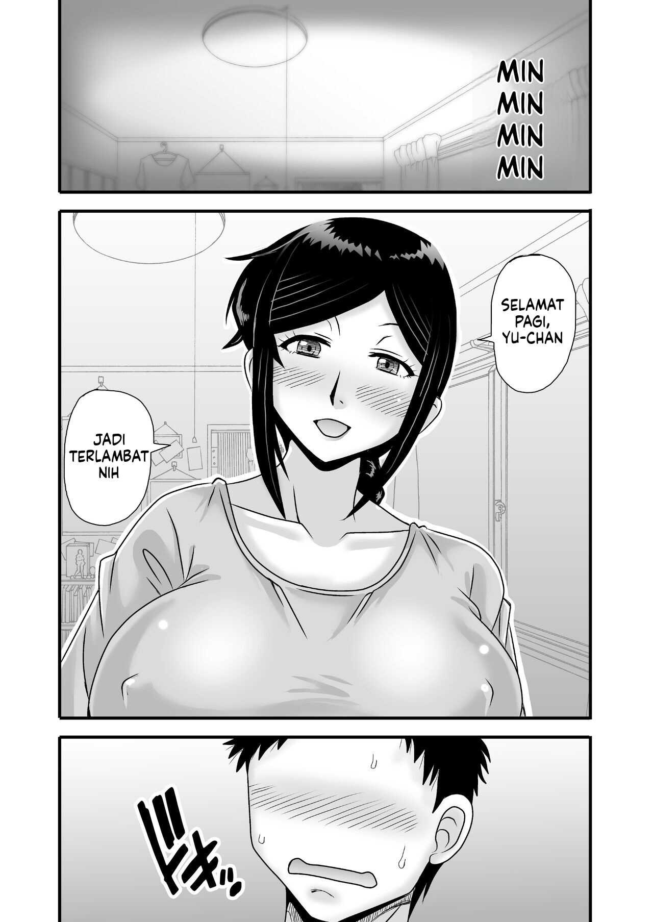 Yasashikute Kyonyuu no Okaasan ga Musuko Chinpo de Baka ni Nacchau Hanashi: Chapter chapter-1 - Page 12