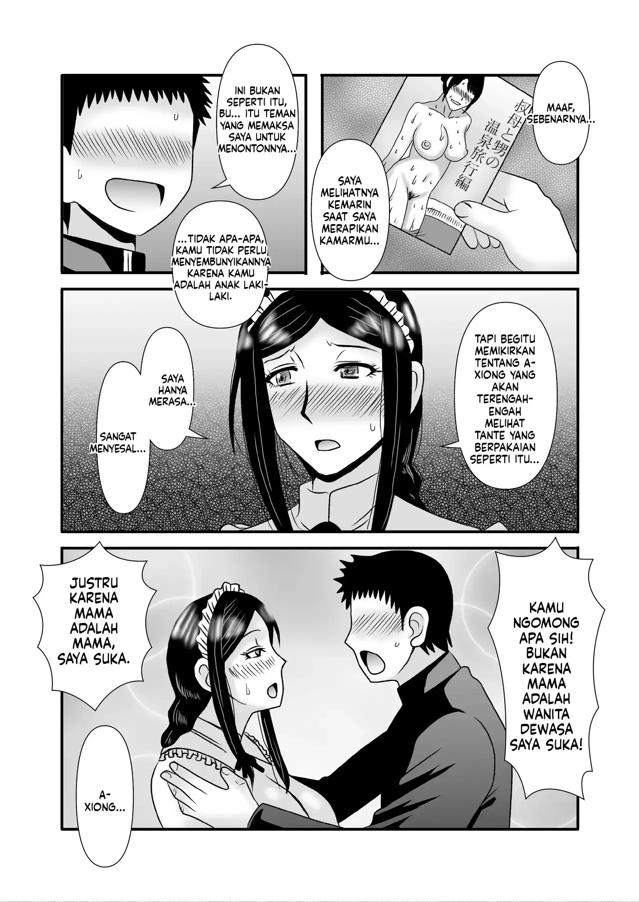 Yasashikute Kyonyuu no Okaasan ga Musuko Chinpo de Baka ni Nacchau Hanashi: Chapter chapter-3 - Page 18