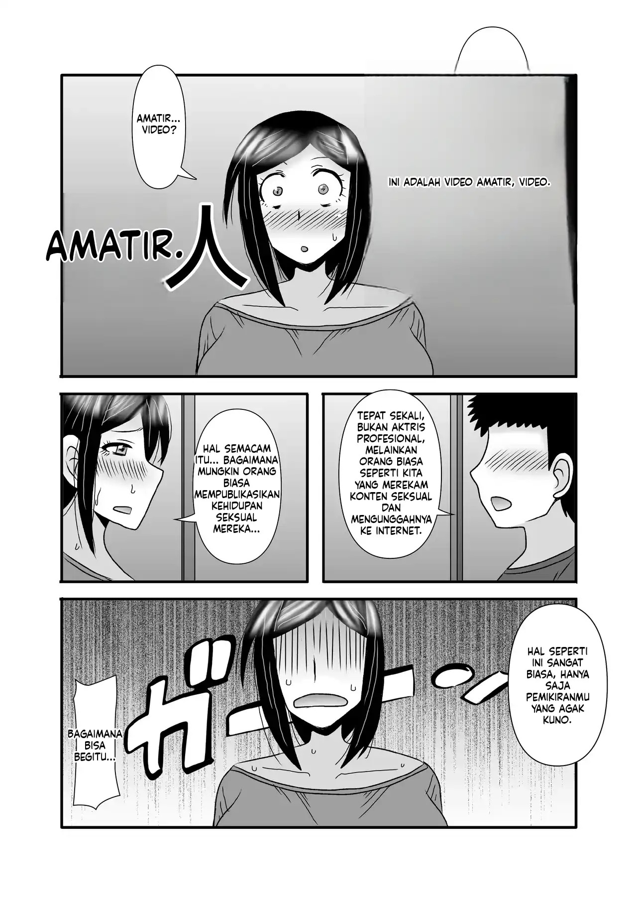 Yasashikute Kyonyuu no Okaasan ga Musuko Chinpo de Baka ni Nacchau Hanashi: Chapter chapter-3 - Page 45