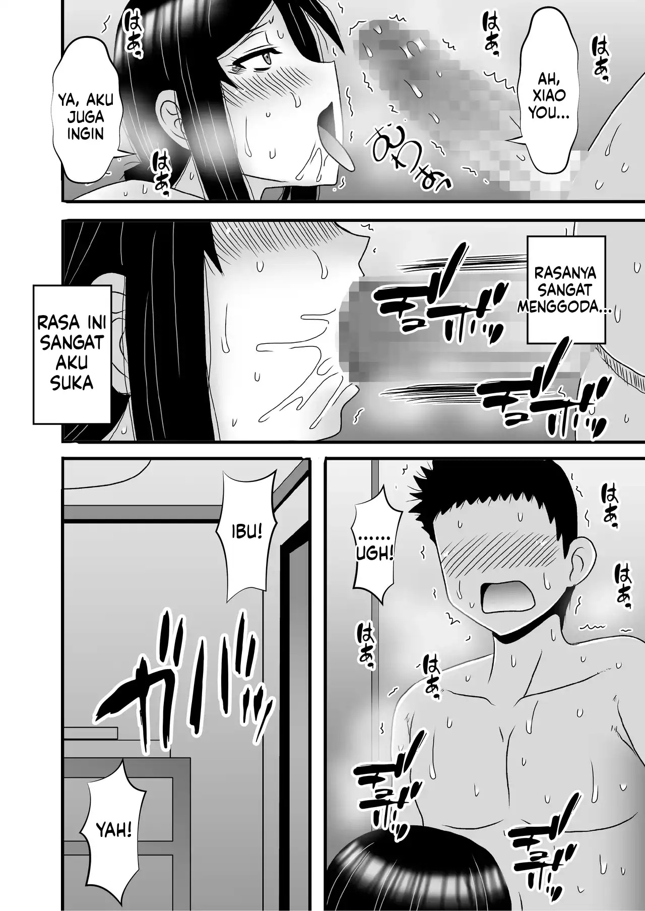 Yasashikute Kyonyuu no Okaasan ga Musuko Chinpo de Baka ni Nacchau Hanashi: Chapter chapter-4 - Page 36