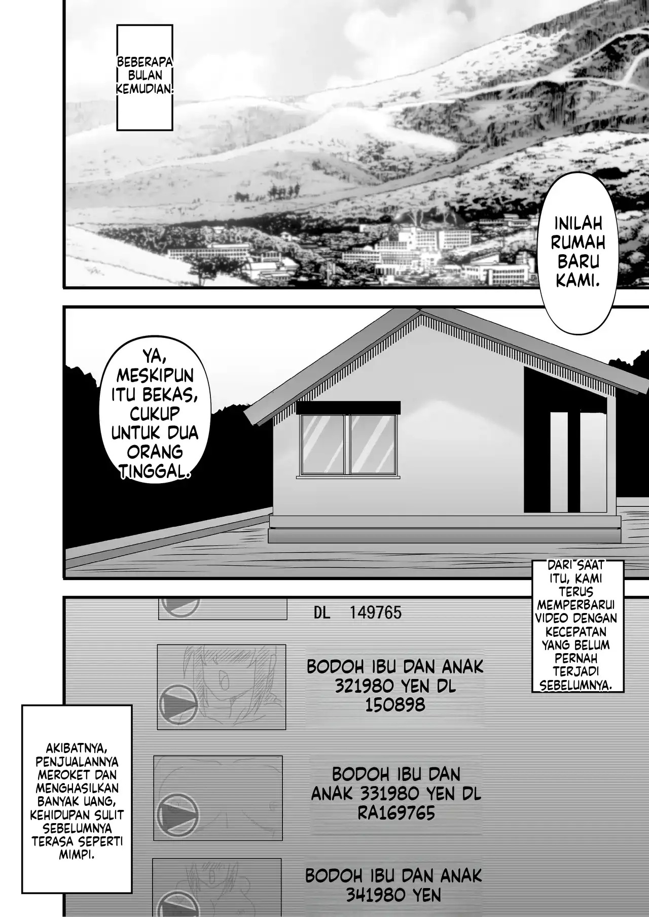 Yasashikute Kyonyuu no Okaasan ga Musuko Chinpo de Baka ni Nacchau Hanashi: Chapter chapter-4 - Page 54