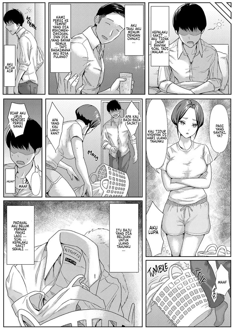 Yoitsubureteiru Aida ni Dousei-chuu no Kanojo o Senpai ni NTRreteta Hanashi: Chapter chapter-1 - Page 37