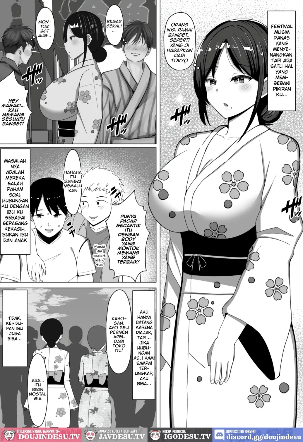 Yojouhan no Ore no Heya de Kaa-chan to Sumu Koto ni Natta Hanashi: Chapter chapter-2 - Page 4