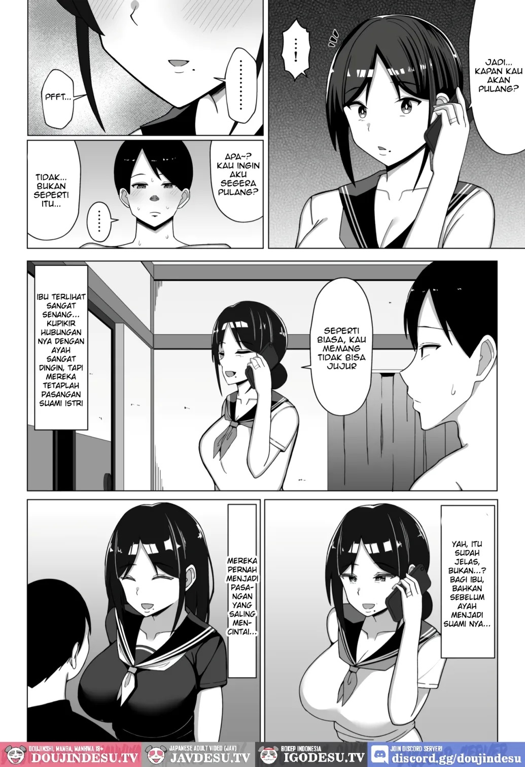 Yojouhan no Ore no Heya de Kaa-chan to Sumu Koto ni Natta Hanashi: Chapter chapter-2 - Page 45
