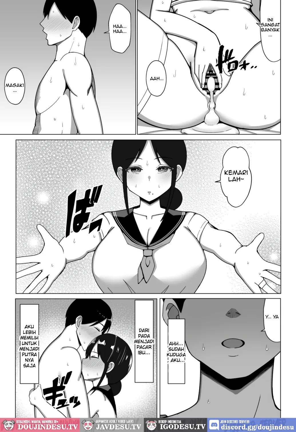 Yojouhan no Ore no Heya de Kaa-chan to Sumu Koto ni Natta Hanashi: Chapter chapter-2 - Page 58