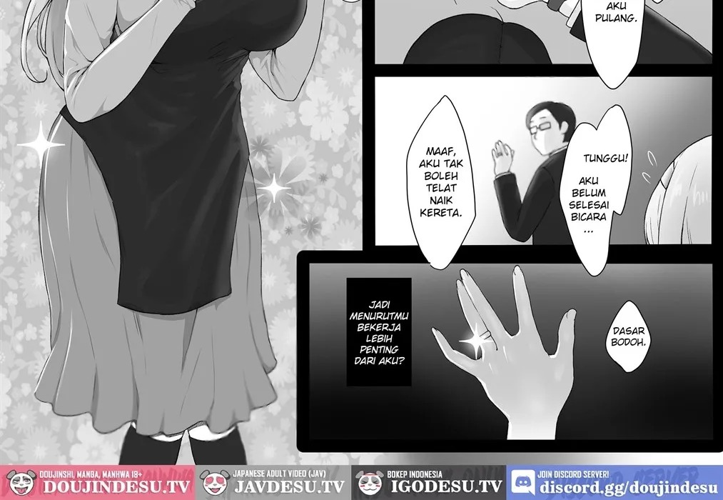 Yokkyuu Fuman no Kipatsu Hitozuma o Sasotte Mitara Akkenaku Chin Ochi Shimashita: Chapter chapter-1 - Page 8