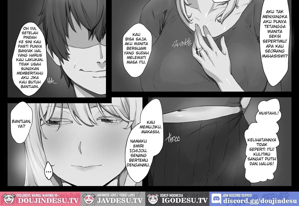 Yokkyuu Fuman no Kipatsu Hitozuma o Sasotte Mitara Akkenaku Chin Ochi Shimashita: Chapter chapter-1 - Page 18