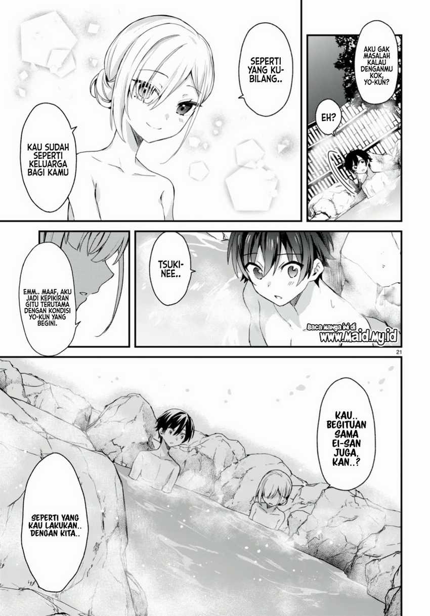 Yonshimai wa Yoru wo Omachikane: Chapter chapter-11 - Page 23