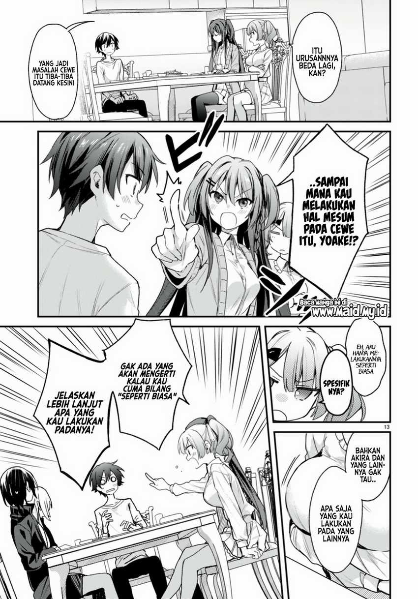 Yonshimai wa Yoru wo Omachikane: Chapter chapter-14 - Page 15