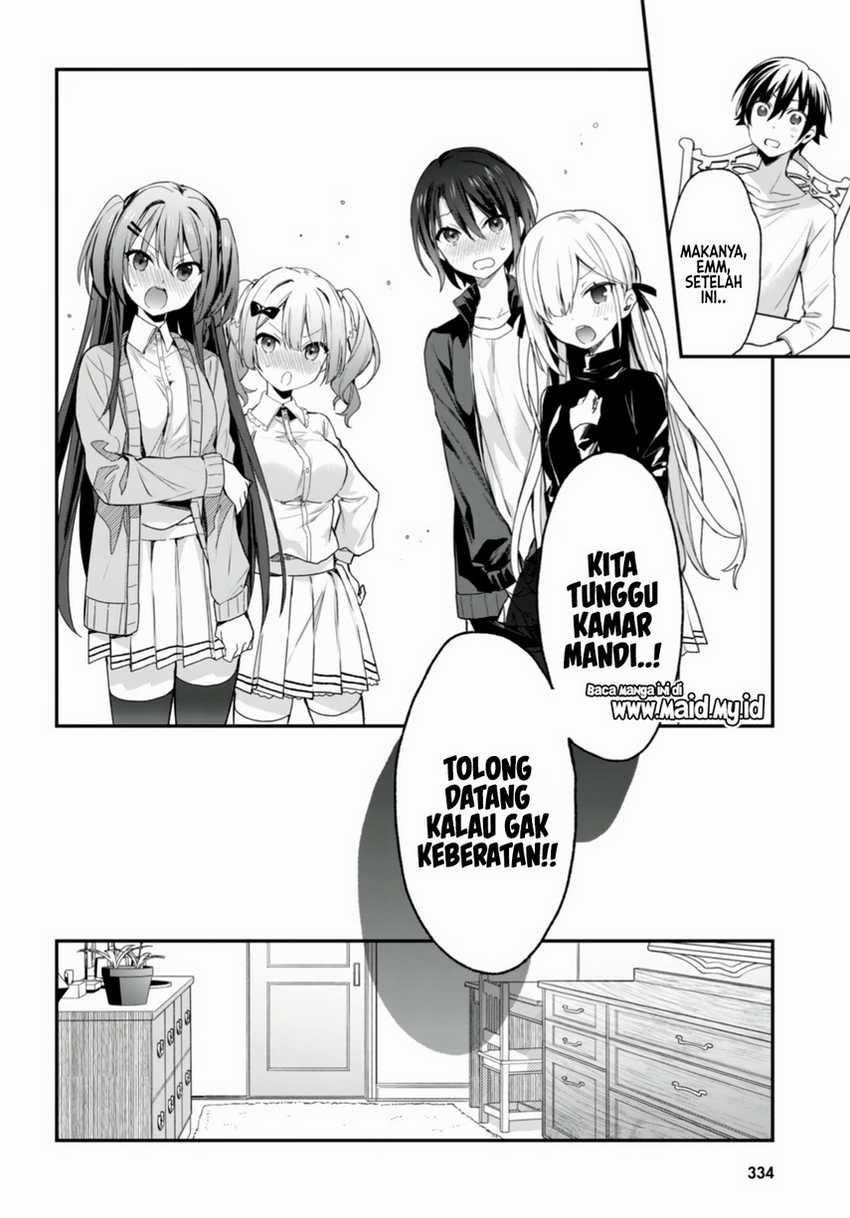 Yonshimai wa Yoru wo Omachikane: Chapter chapter-14 - Page 18