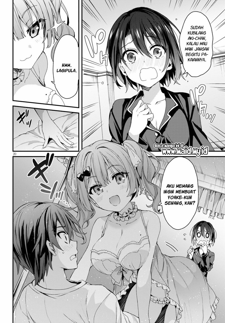 Yonshimai wa Yoru wo Omachikane: Chapter chapter-2 - Page 21