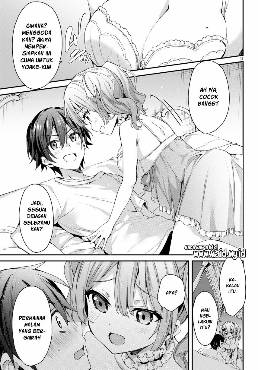 Yonshimai wa Yoru wo Omachikane: Chapter chapter-2 - Page 22
