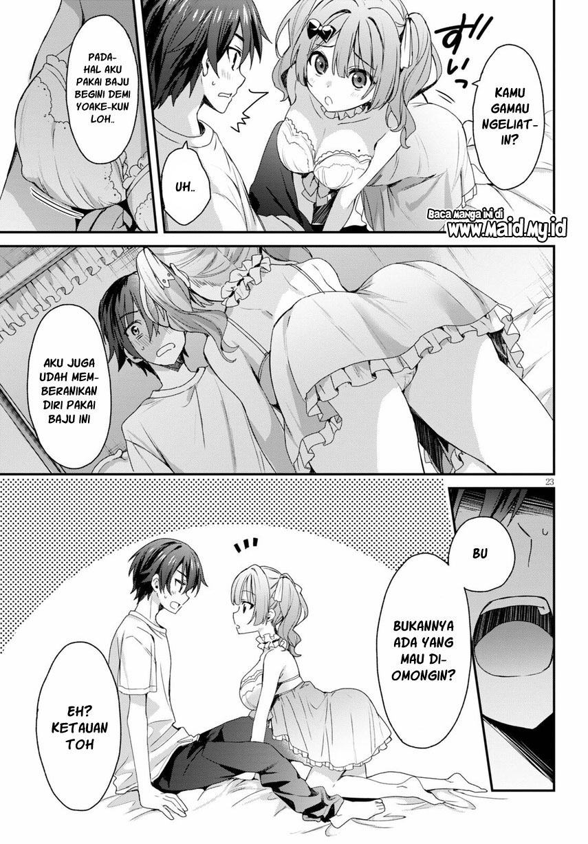 Yonshimai wa Yoru wo Omachikane: Chapter chapter-2 - Page 24