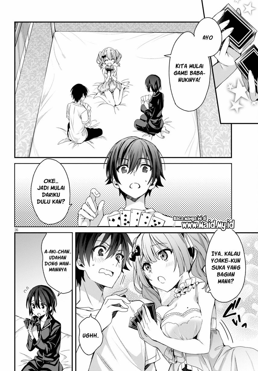 Yonshimai wa Yoru wo Omachikane: Chapter chapter-2 - Page 27