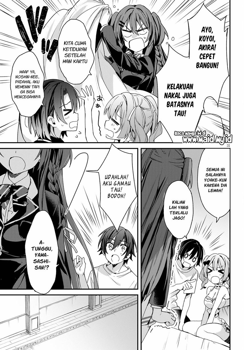 Yonshimai wa Yoru wo Omachikane: Chapter chapter-2 - Page 32