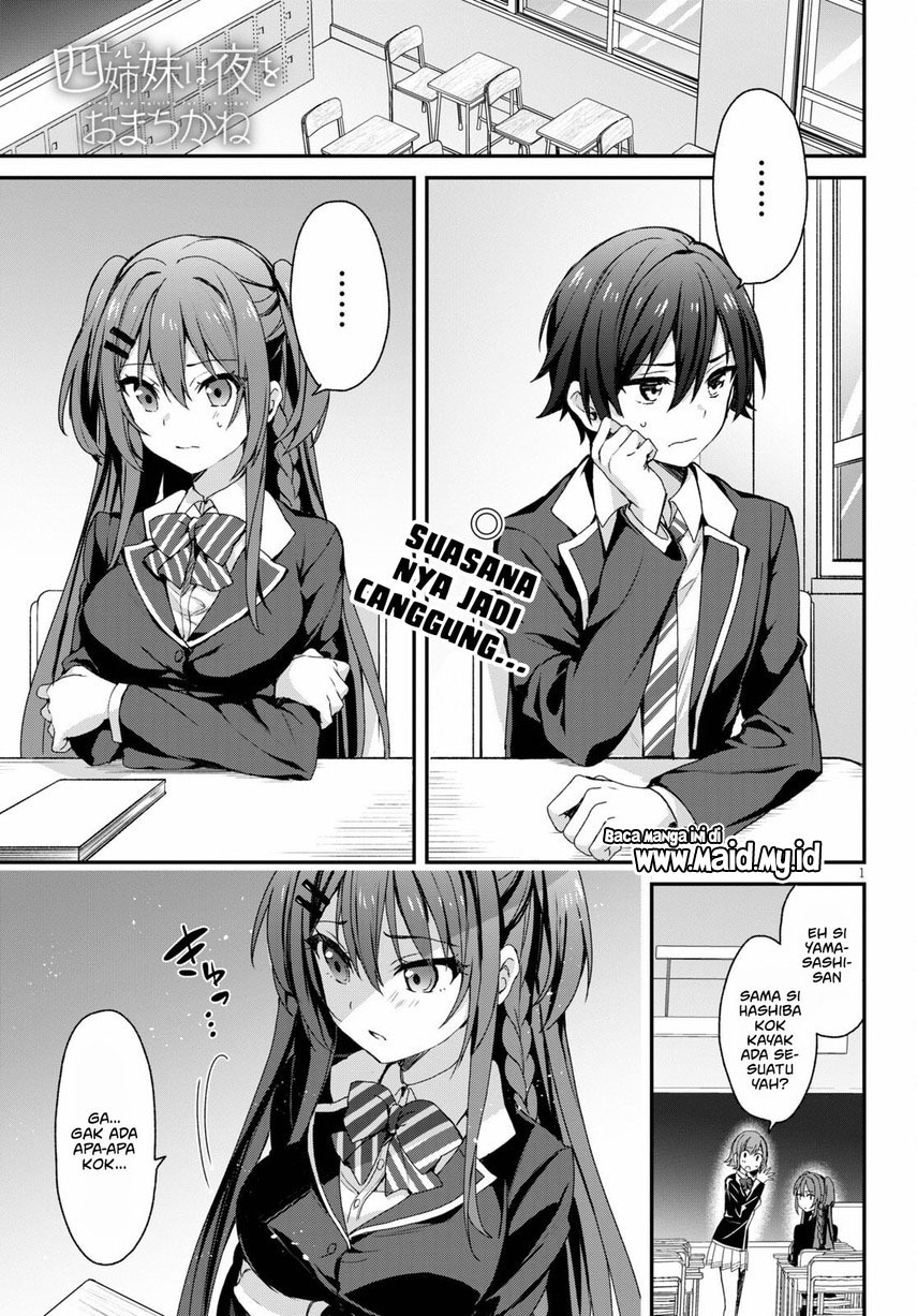 Yonshimai wa Yoru wo Omachikane: Chapter chapter-4 - Page 3