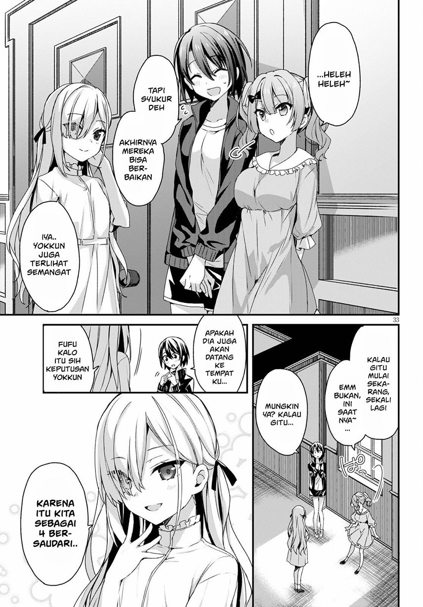Yonshimai wa Yoru wo Omachikane: Chapter chapter-4 - Page 35