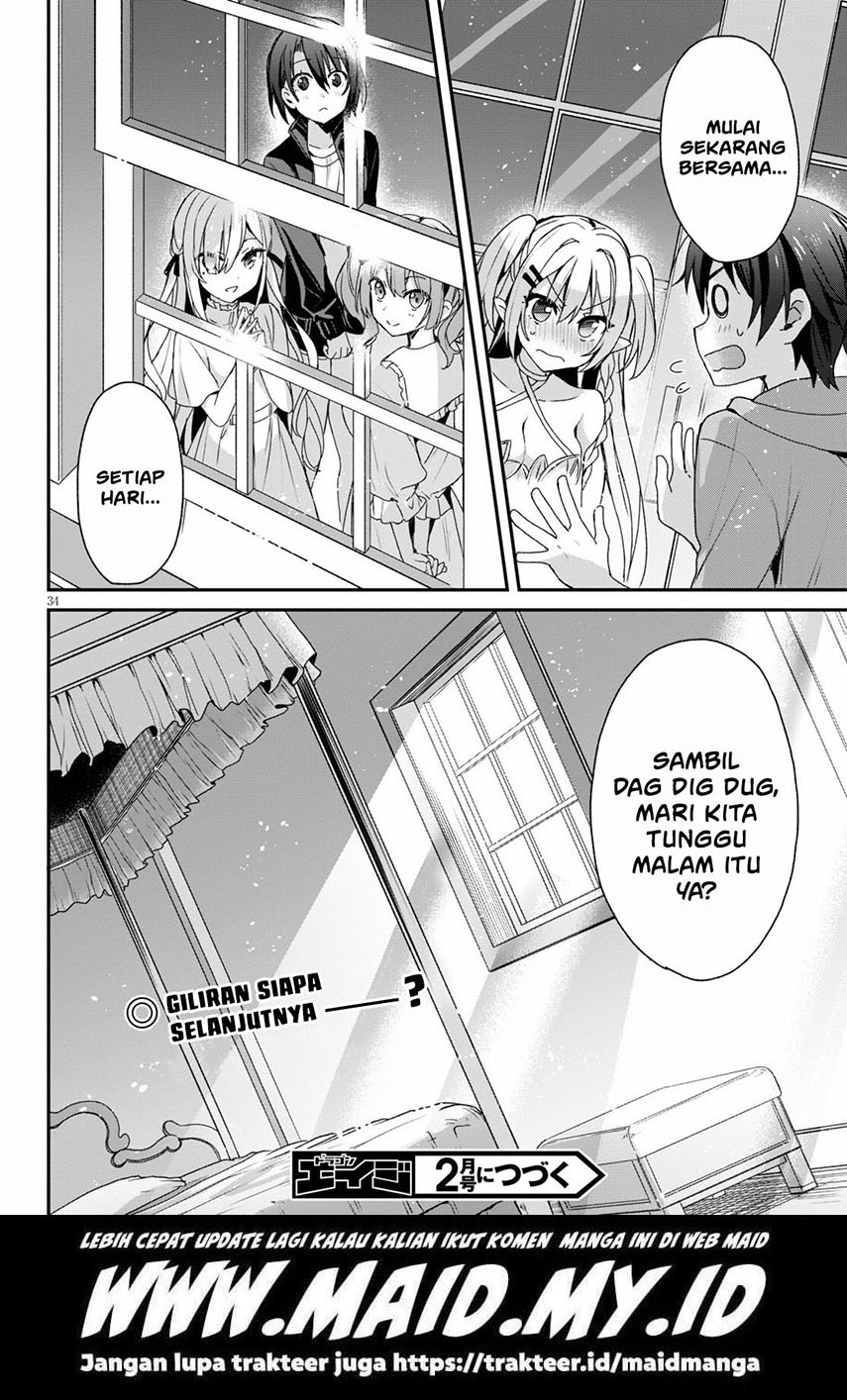 Yonshimai wa Yoru wo Omachikane: Chapter chapter-4 - Page 36
