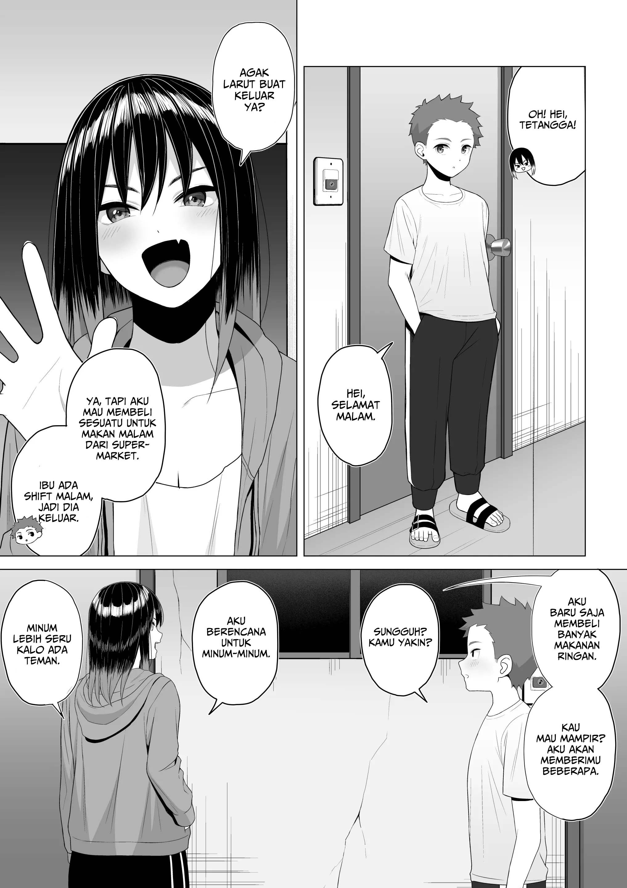 Yopparai Nee-chan no Jinsei o Irodoru Ketsui Hyoumei: Chapter chapter-1 - Page 6