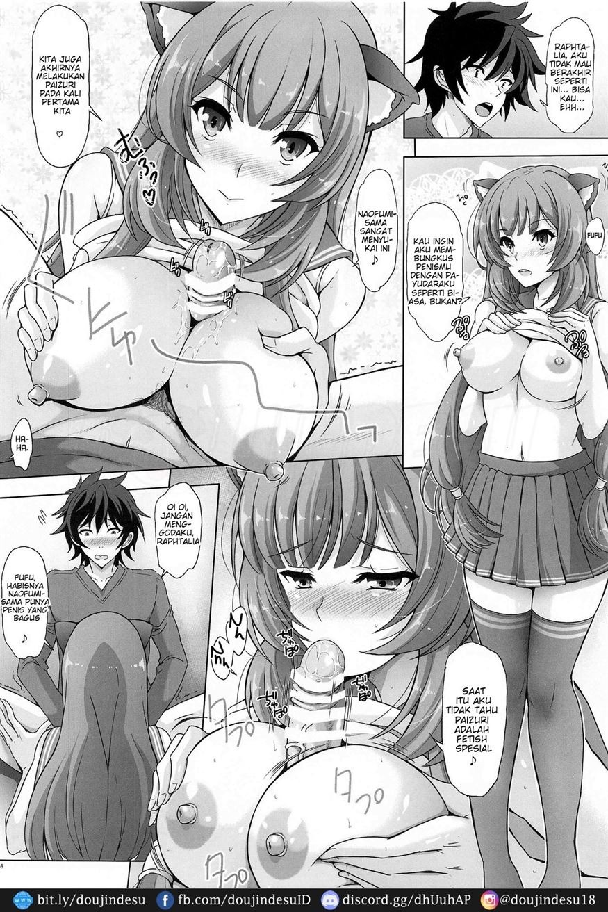 Yoru mo Sugoku Rippa na Yuusha-sama ni 1-ban Jouzu ni Gohoushi Dekiru no wa Raphtalia nandesu kara ne: Chapter chapter-1 - Page 8