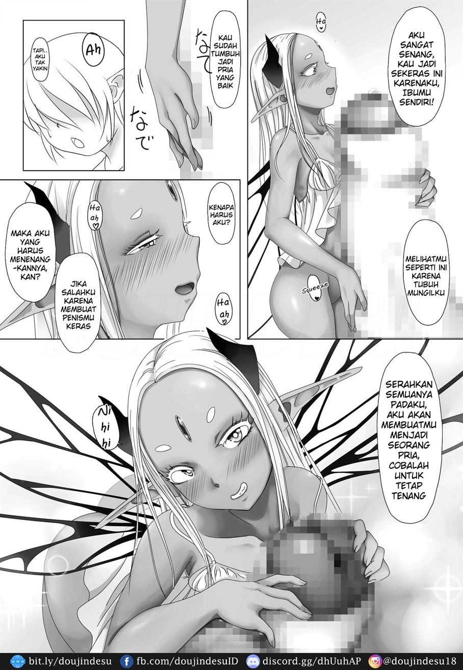 Yosei no Haha ga Musuko Ochinchin to Nama Koubi shite Haranjau Ohanashi: Chapter chapter-1 - Page 8