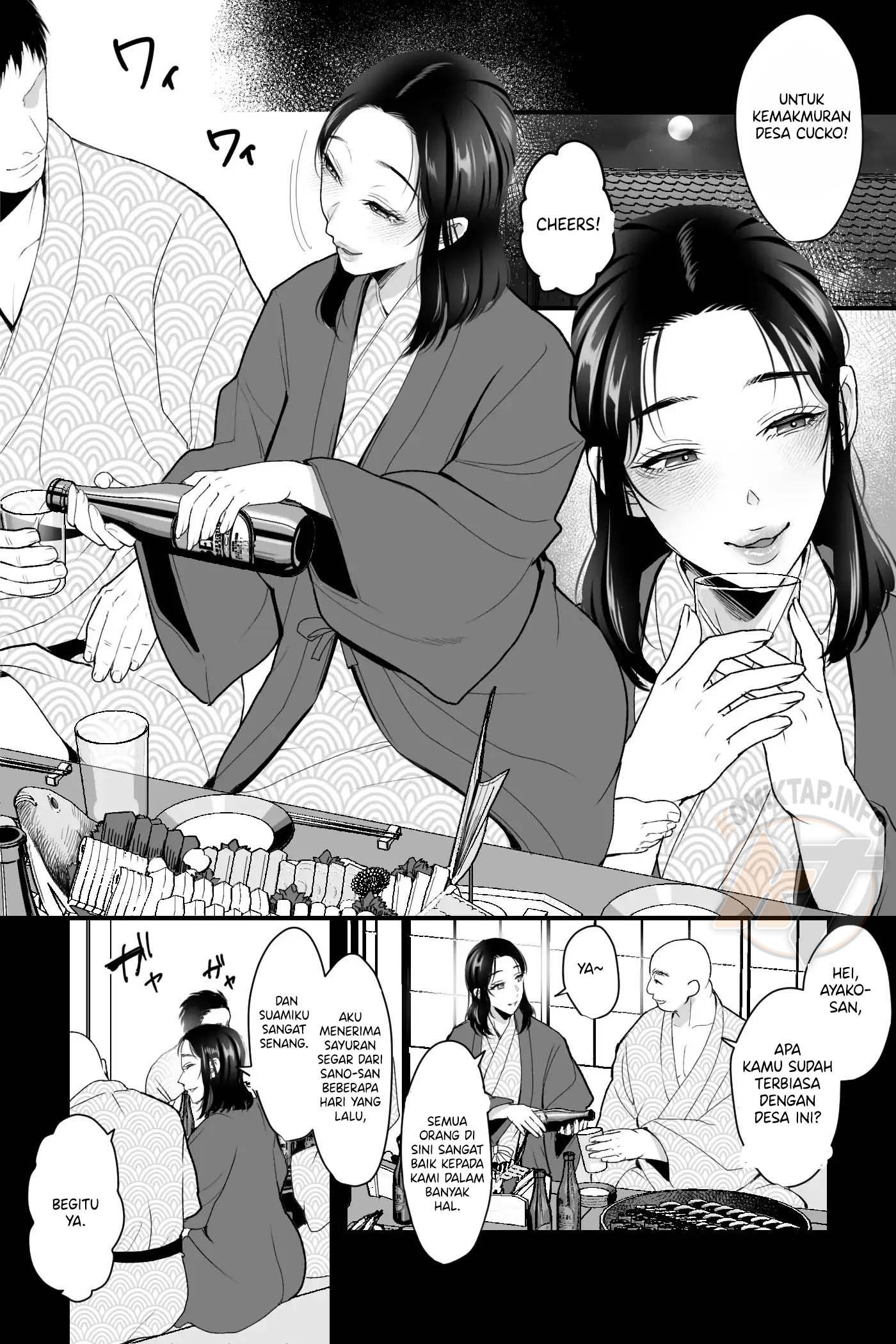 Yotori Mura ~NTR Hamesatori sareta Bakunyuto Nyuufu wa Mura Kounin no Koushuu Benjo~: Chapter chapter-1 - Page 3