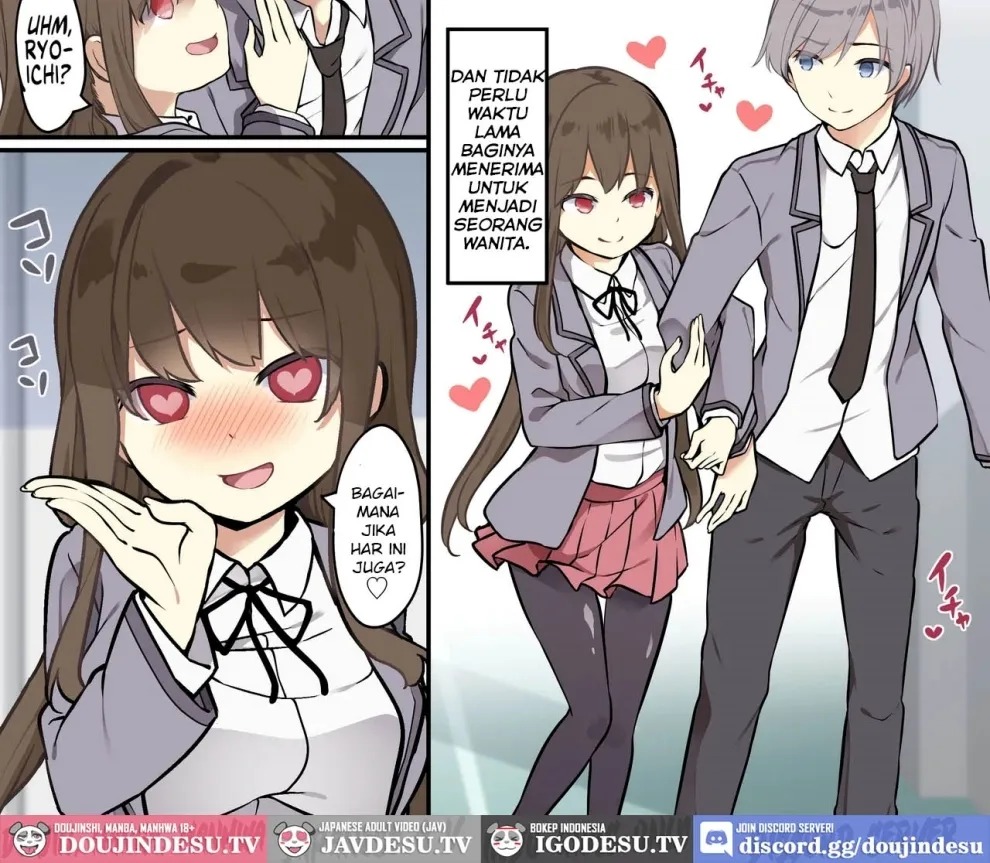 Yuujin o Ore no koto ga Daisuki na Onna no Ko ni Kaihen shitara Yandere-ka shite Ore Made Onna no Ko ni sareta Ken: Chapter chapter-1 - Page 30