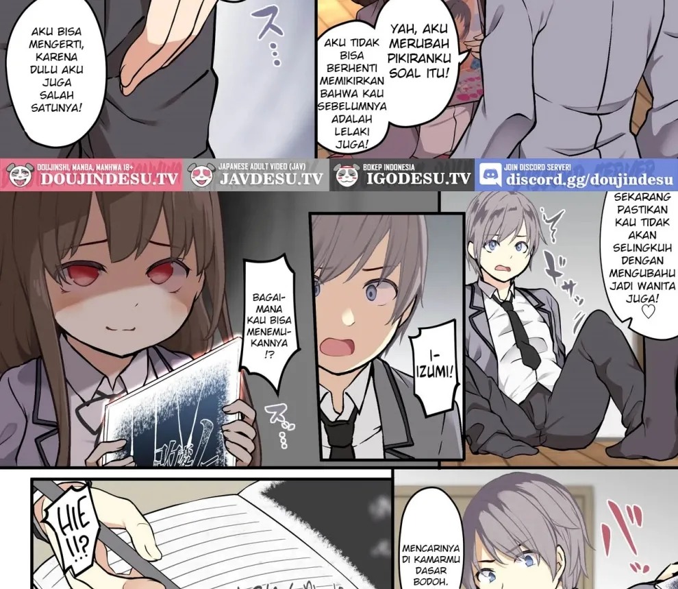 Yuujin o Ore no koto ga Daisuki na Onna no Ko ni Kaihen shitara Yandere-ka shite Ore Made Onna no Ko ni sareta Ken: Chapter chapter-1 - Page 42