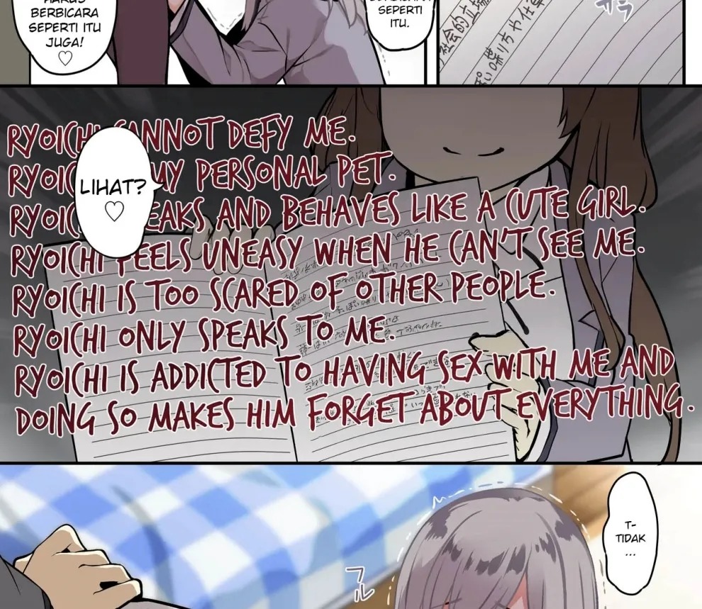 Yuujin o Ore no koto ga Daisuki na Onna no Ko ni Kaihen shitara Yandere-ka shite Ore Made Onna no Ko ni sareta Ken: Chapter chapter-1 - Page 46