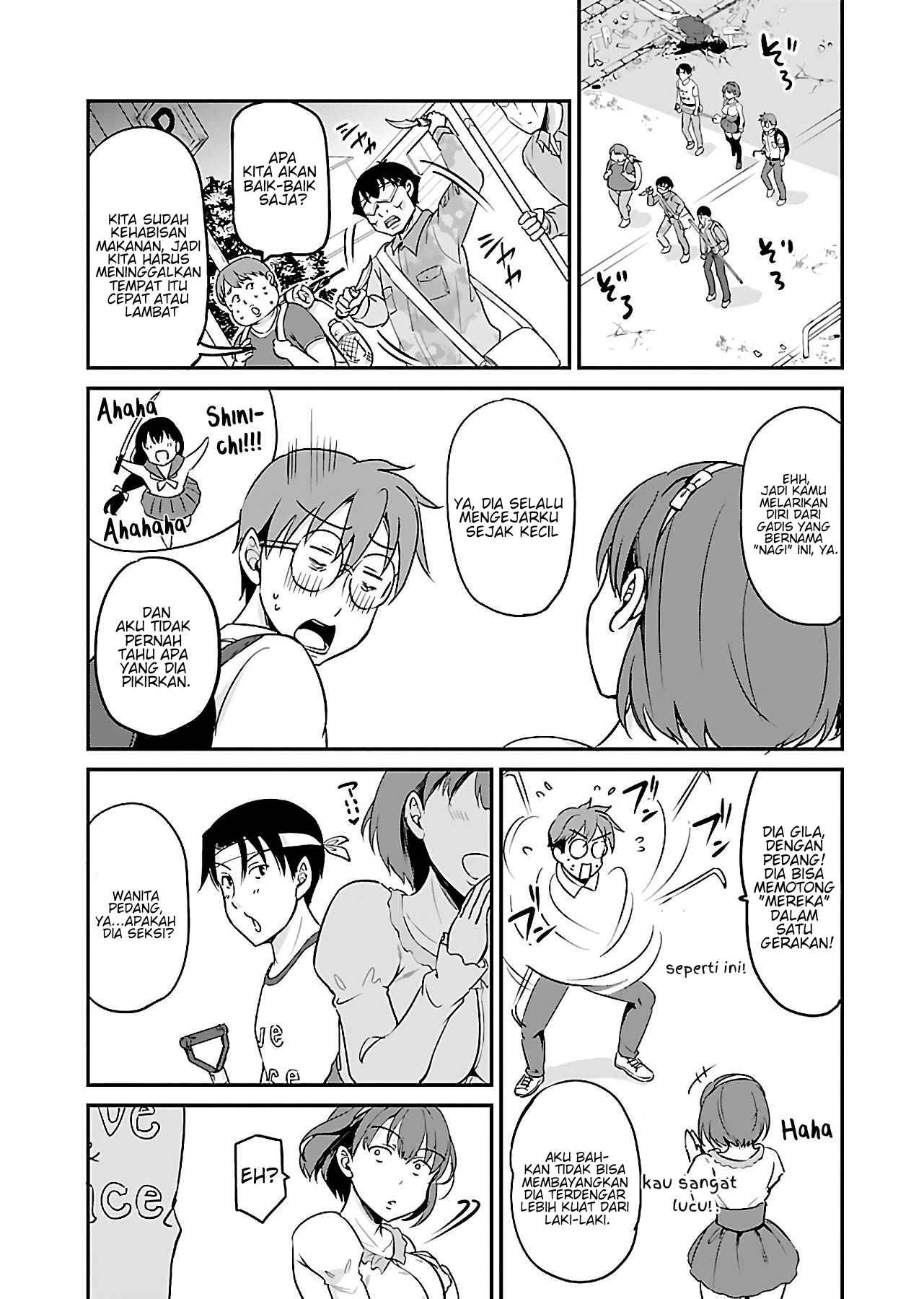 Zombie Darake no Kono Sekai de wa Sex Shinai to Ikinokorenai: Chapter chapter-3 - Page 13