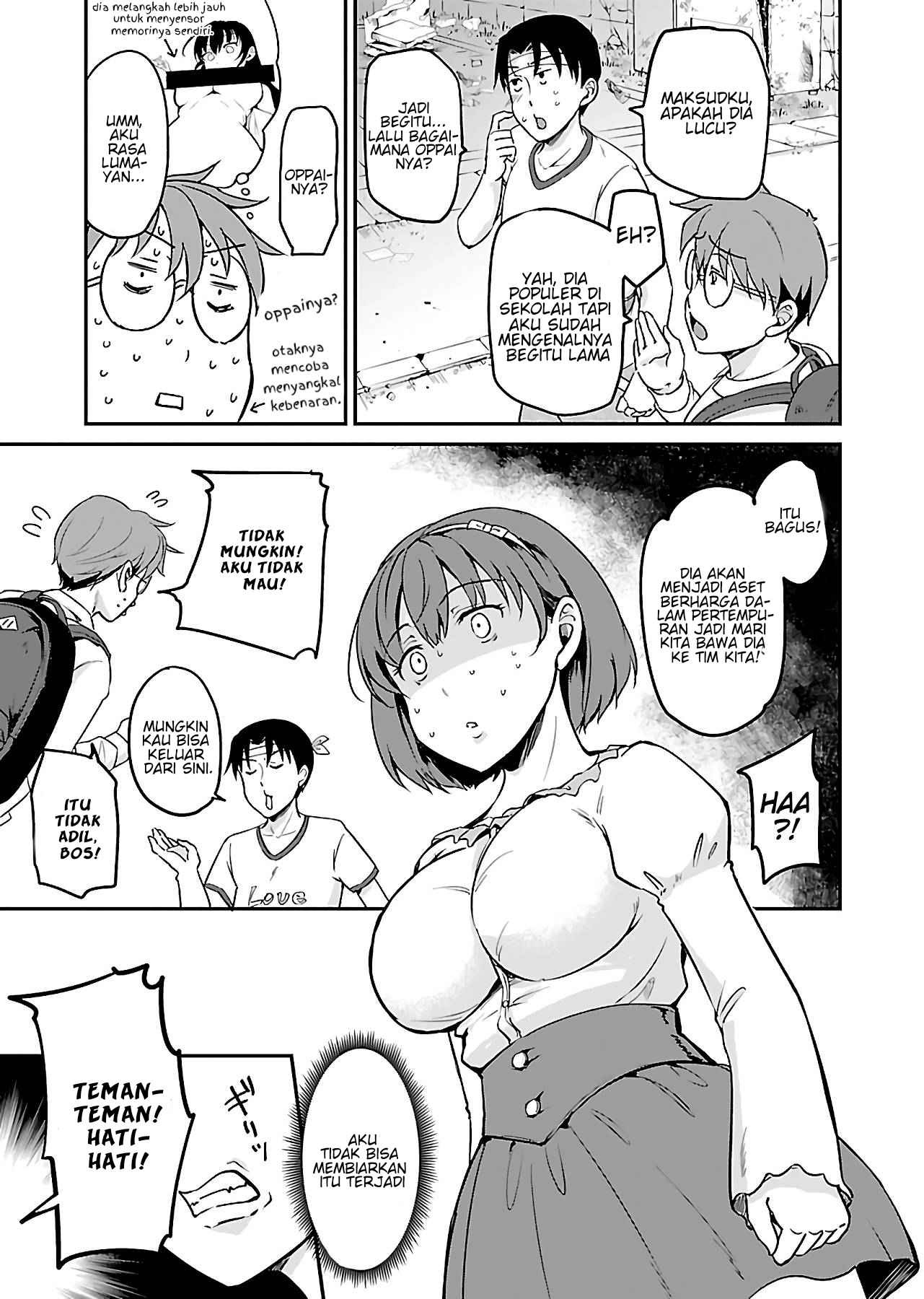 Zombie Darake no Kono Sekai de wa Sex Shinai to Ikinokorenai: Chapter chapter-3 - Page 14