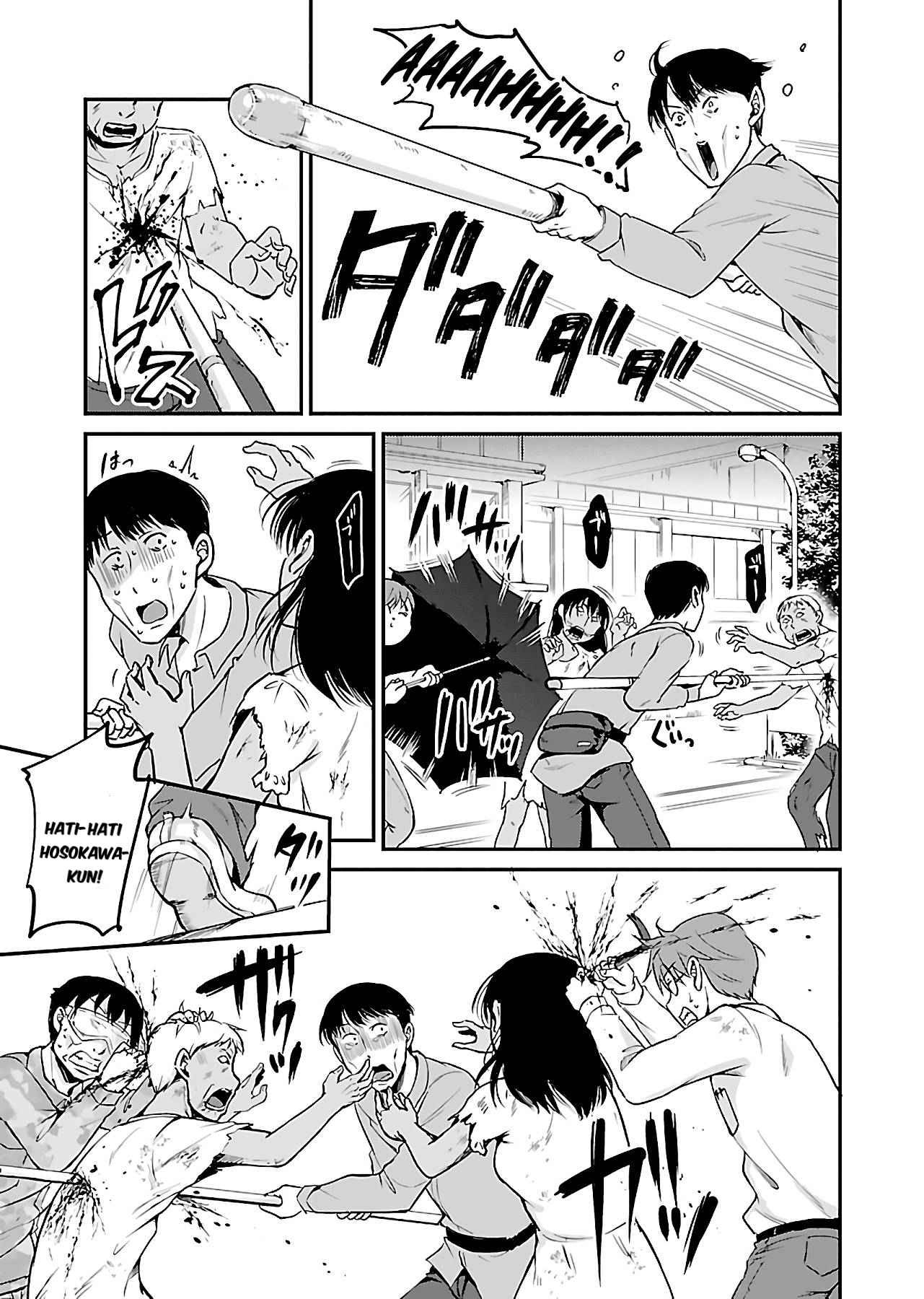 Zombie Darake no Kono Sekai de wa Sex Shinai to Ikinokorenai: Chapter chapter-3 - Page 16