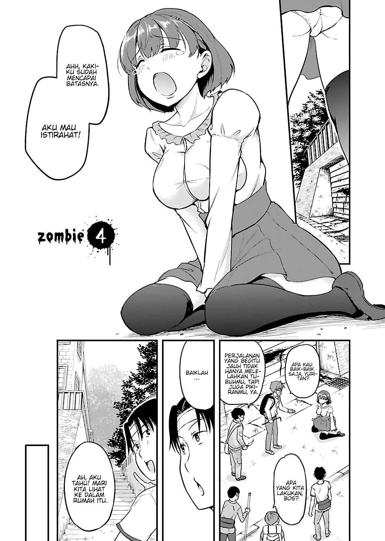 Zombie Darake no Kono Sekai de wa Sex Shinai to Ikinokorenai: Chapter chapter-4 - Page 2