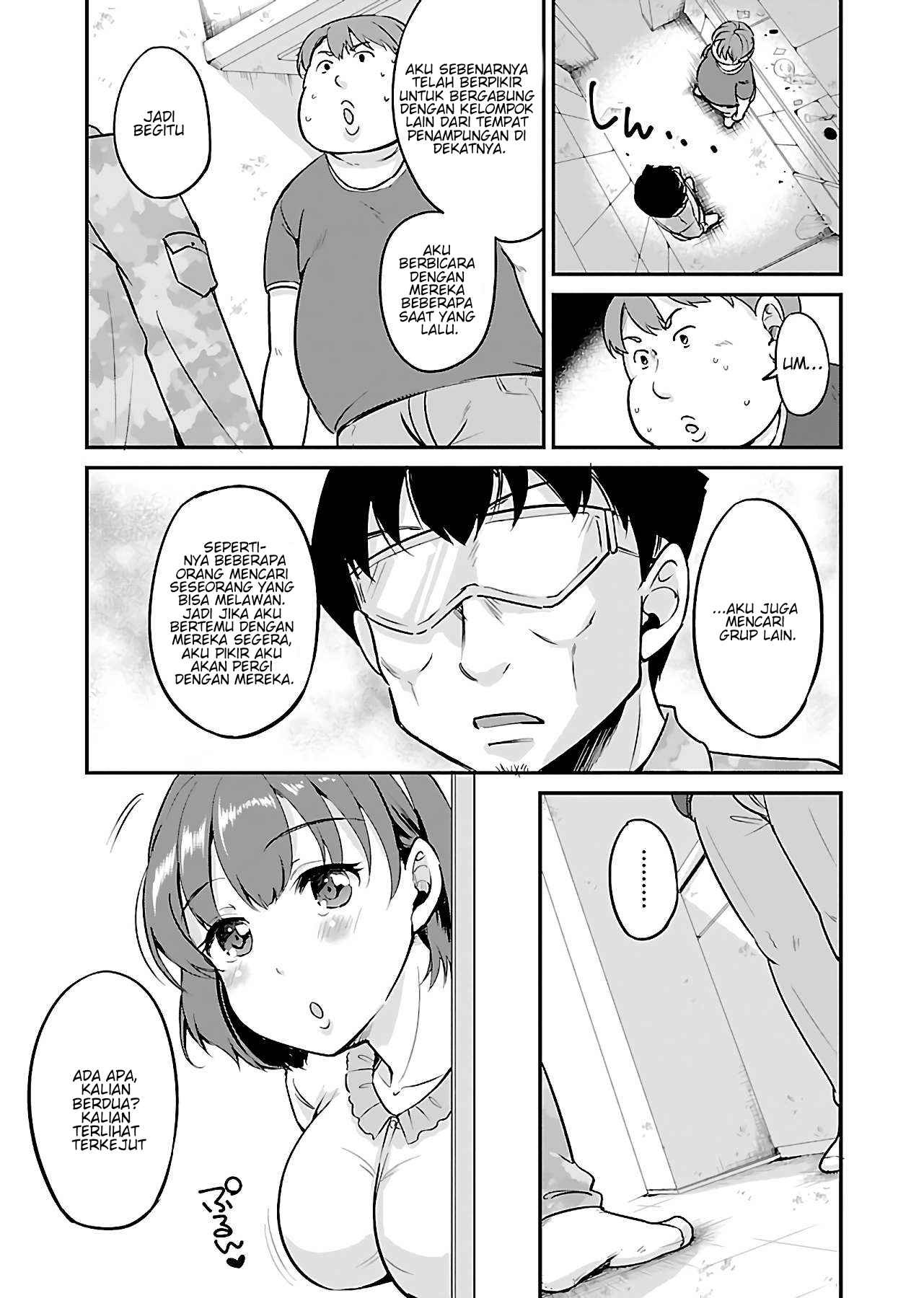 Zombie Darake no Kono Sekai de wa Sex Shinai to Ikinokorenai: Chapter chapter-4 - Page 6