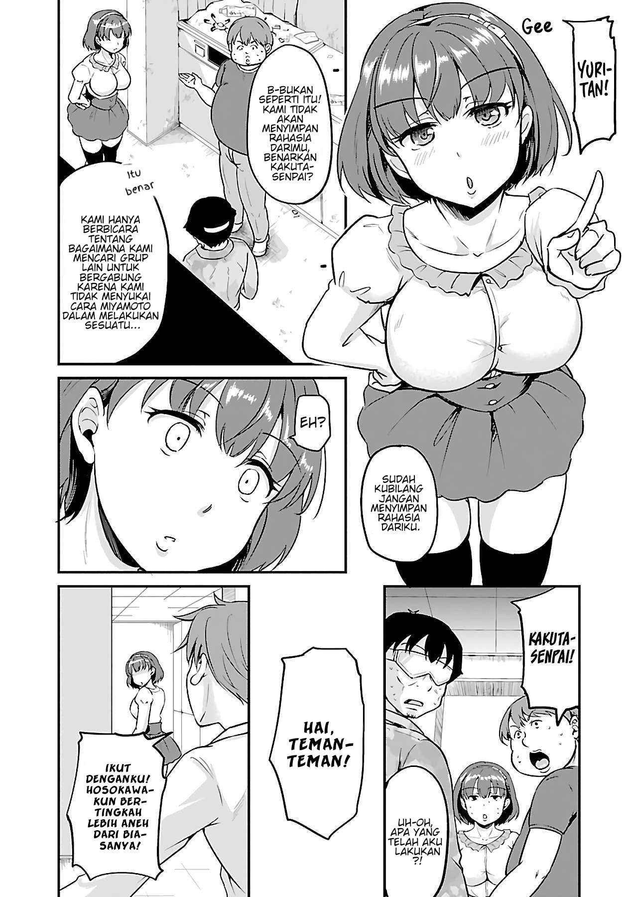 Zombie Darake no Kono Sekai de wa Sex Shinai to Ikinokorenai: Chapter chapter-4 - Page 7
