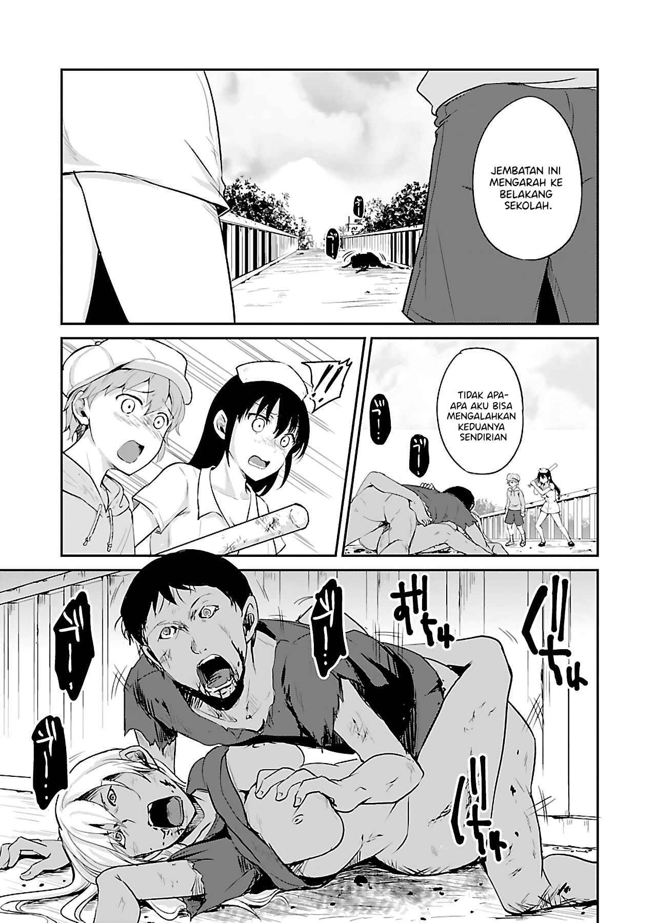Zombie Darake no Kono Sekai de wa Sex Shinai to Ikinokorenai: Chapter chapter-9 - Page 8