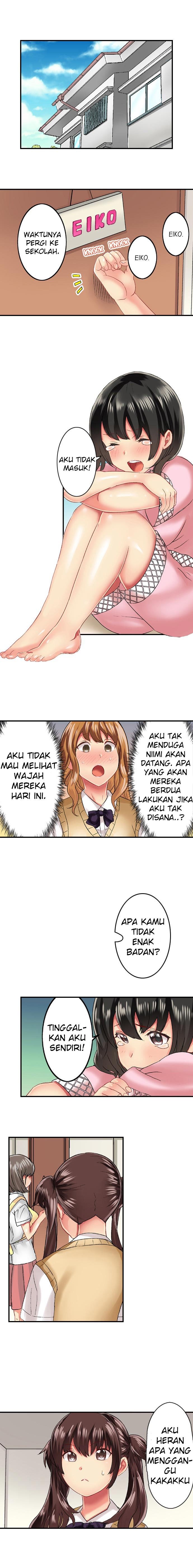 Zoukin-gake de Me no Mae no Pantsu ni Mura~tsu… Sonomama Sounyuu re Chaimashita.: Chapter chapter-13 - Page 3