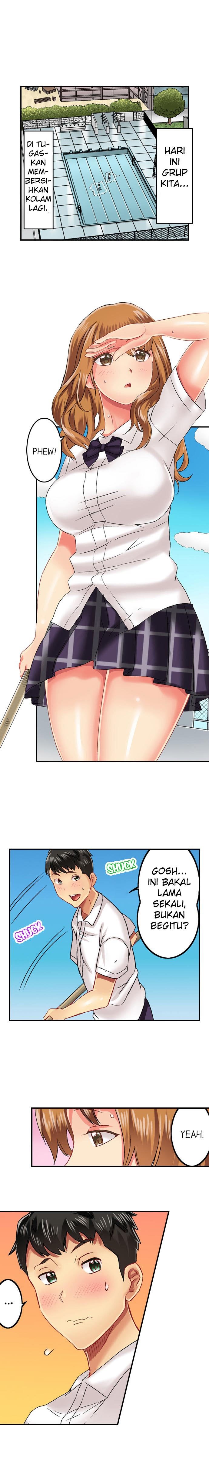 Zoukin-gake de Me no Mae no Pantsu ni Mura~tsu… Sonomama Sounyuu re Chaimashita.: Chapter chapter-13 - Page 4