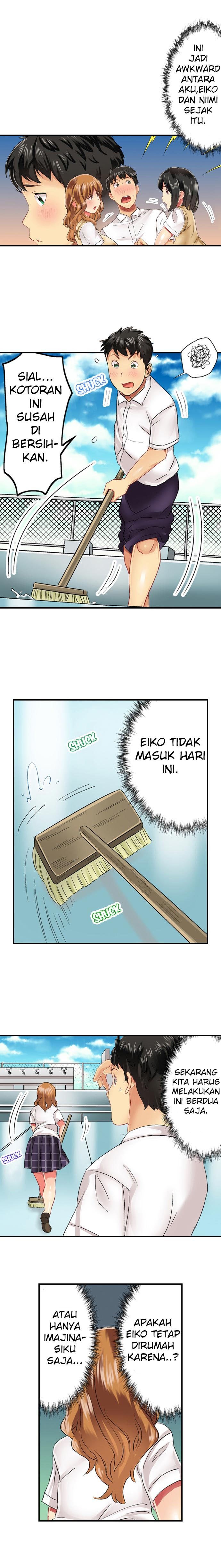 Zoukin-gake de Me no Mae no Pantsu ni Mura~tsu… Sonomama Sounyuu re Chaimashita.: Chapter chapter-13 - Page 5